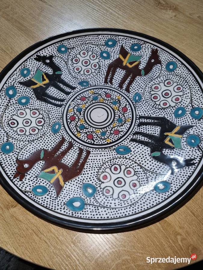 Talerz Orientalny Vintage Wola Podłężna