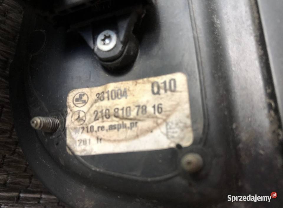 Mercedes W210 LIFT Lusterka z pamięciami el Gdańsk