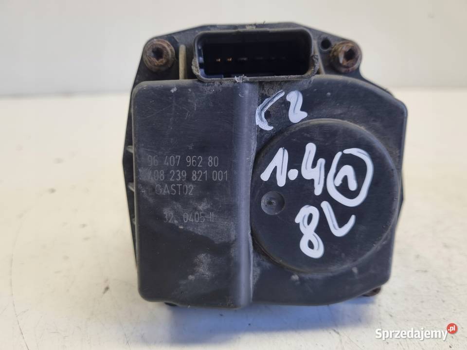 Citroen C2 14 8V PRZEPUSTNICA 9640796280 Części samochodowe Janów