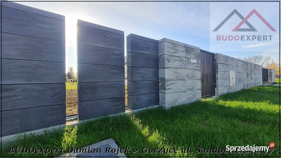 DUŻY bloczek ogrodzeniowy Joniec Roma Mega kolor