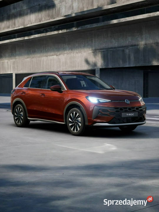 Volkswagen TRoc Wersja Life 15 eTSI 150 DSG lakier metallic Łódź sprzedam