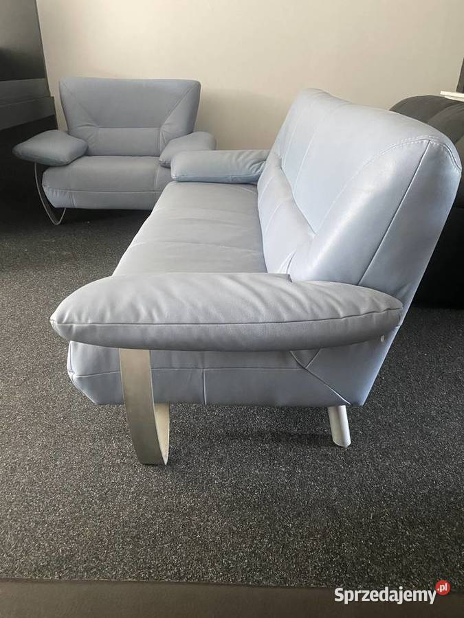 Komplet wypoczynkowy sofa i fotel kolor Reguły