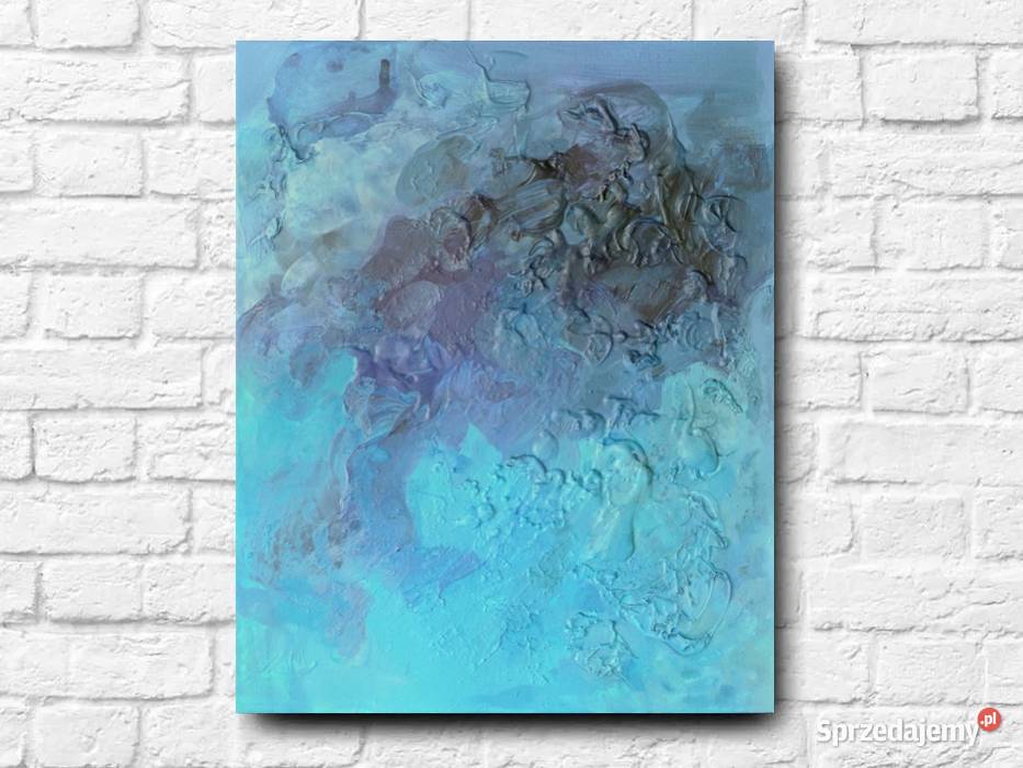 Obraz Blue 50x40 farby akrylowe na płótnie zachodniopomorskie Szczecin