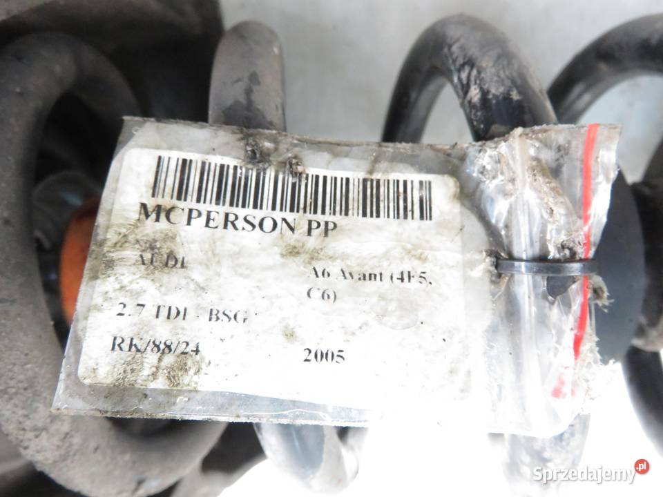 MCPERSON PRAWY PRZEDNI AUDI A6 C6 27 TDI