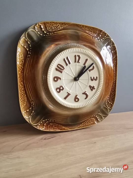 Stary zegar wiszący Z 250 porcelit Mirostowice
