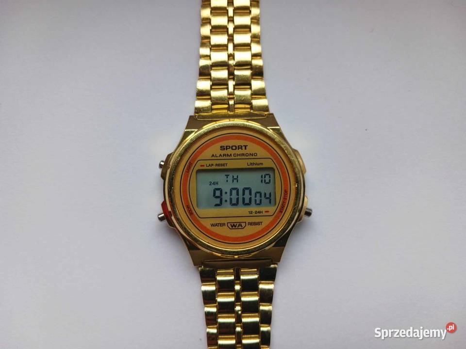 Zegarek elektroniczny damski w stylu retro
