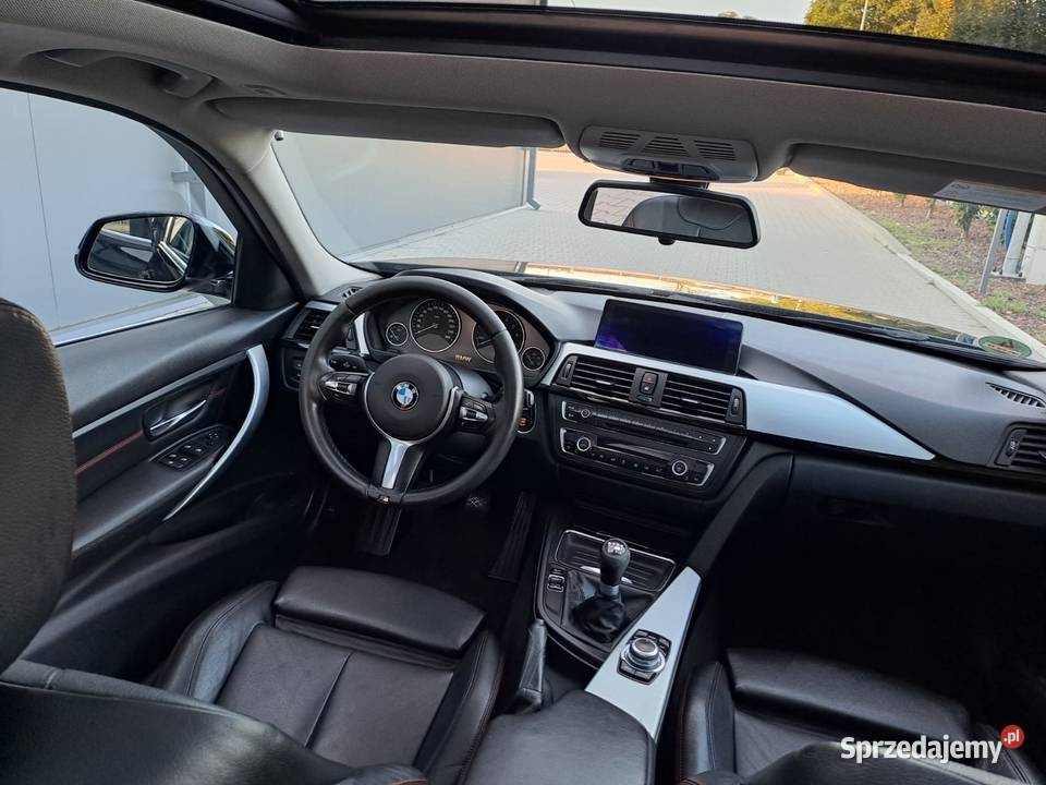Bmw 320i Sportline Bixenon panoNavi Czarna z manualna Pleszówka