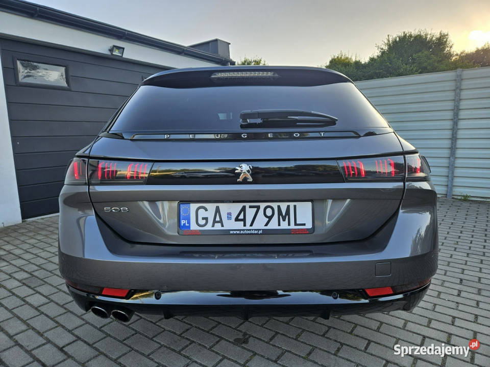 Peugeot 508 20 HDi 163 BEZWYPADEK wyposażony Gdynia