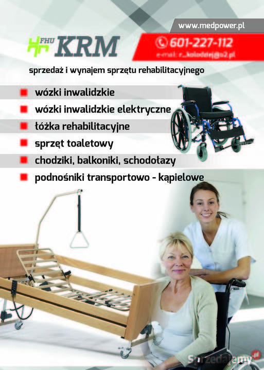 Wypożyczalnia łóżek łóżko rehabilitacyjne na podkarpackie Rzeszów