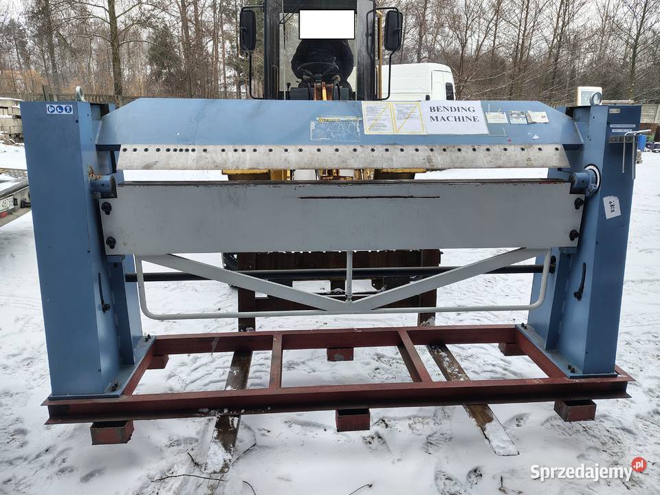 Giętarka zaginarka segmentowa TB 2020 BERNARDO sprzedam