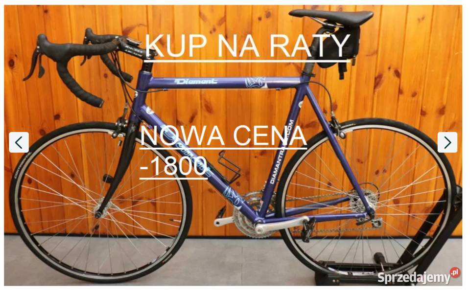 Rower szosowy Diamant pełne Campangolo Milanówek