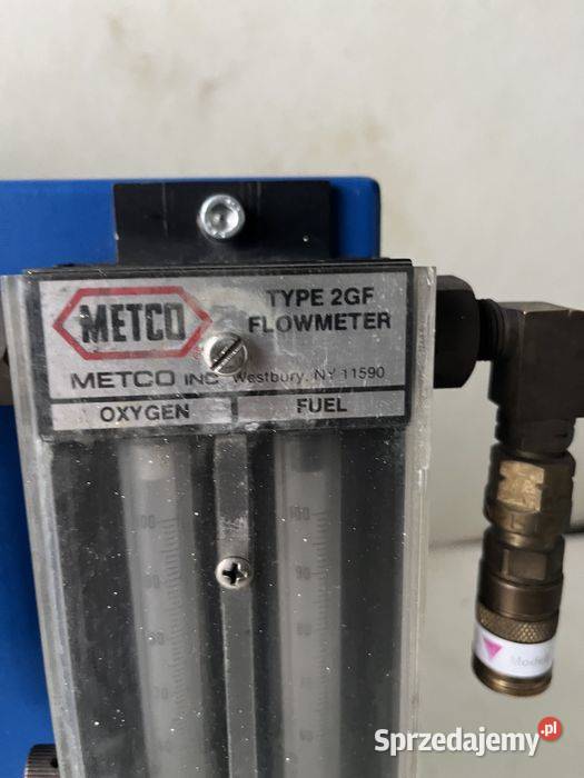 Panel sterujący gazami technicznymi METCO OXYGEN Spawarki i lutownice Tuliszków