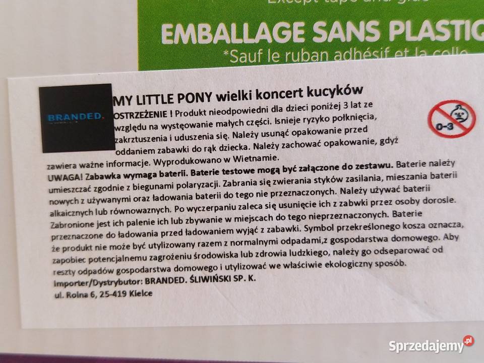 NAJTANIEJ Wielki Koncert Kucyków MLP 2w1 My Zabrze