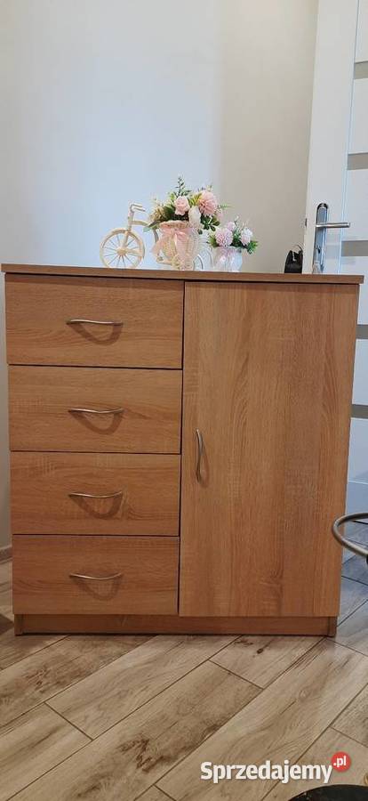 Komoda jasny dąb 79cm pomorskie Starogard Gdański