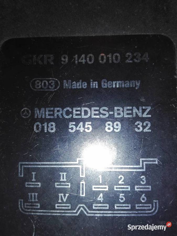 moduł sterownik mercedes 018 545 89 32 przekaźniki Chełmno