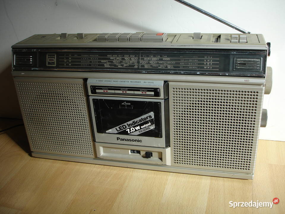Radiomagnetofon PANASONIC RX5020LS Audio Zielona Góra