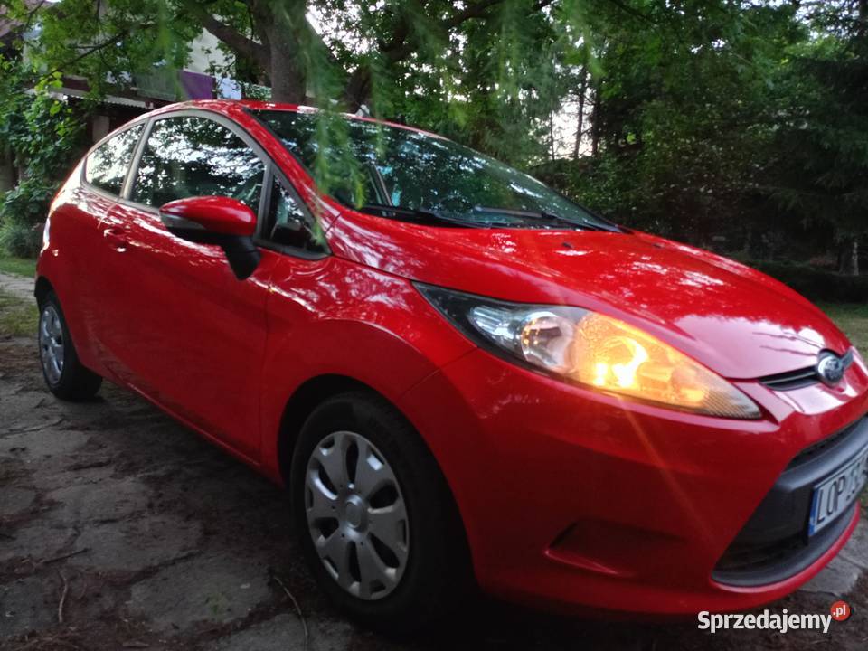 Ford Fiesta 16tdci Klima Zamiana czerwony Zamość