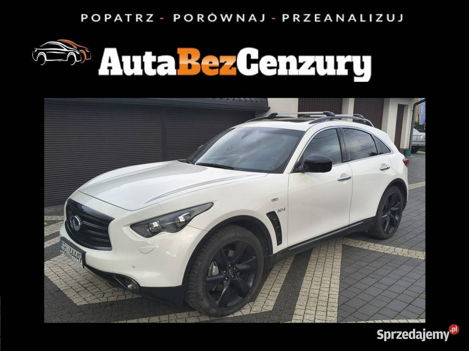 Infiniti QX70 30 D 258 Version S Full klimatyzacja śląskie Mysłowice