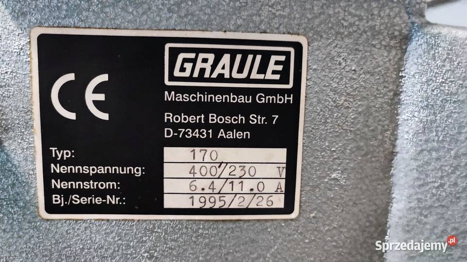 Piła Graule ZS 170 Sucha Beskidzka