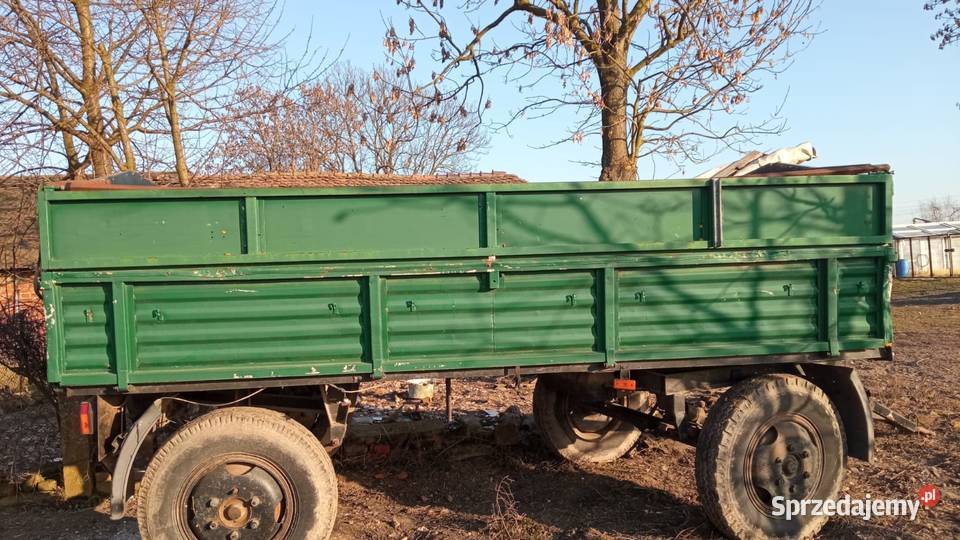 Przyczepa rolnicza Autosan D47 45t nieuszkodzony Oleśnica