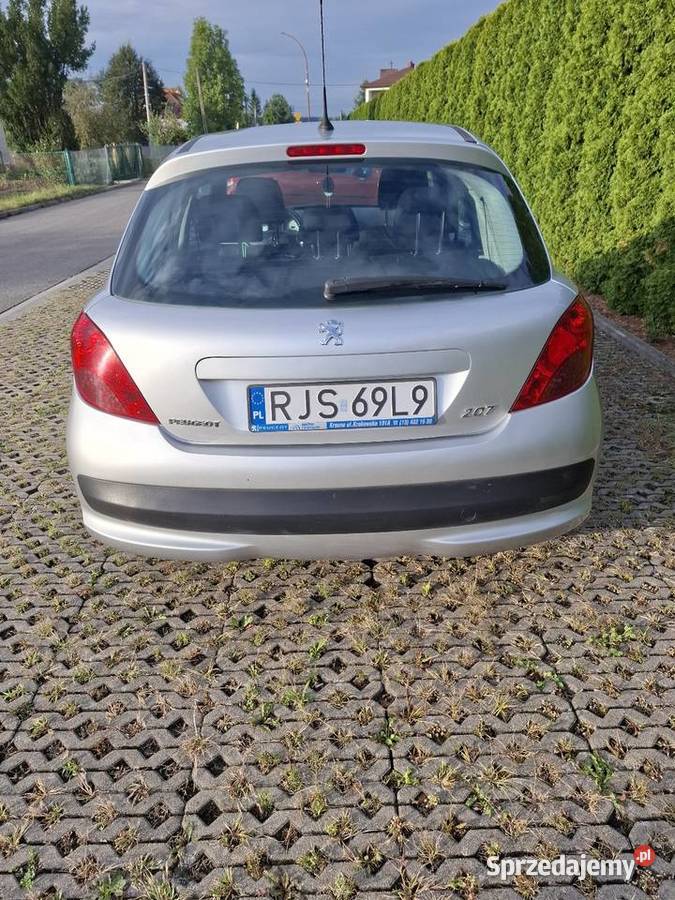 Peugeot 207 Sport 16 srebrny Jasło