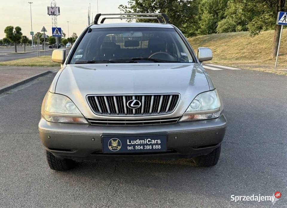 Lexus RX300 30 benzynaLPG Automat Hak napęd 4x4 RX Łódź