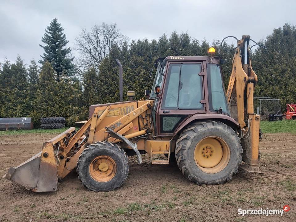 Koparko Ładowarka Case 580k prod 1991 Jabłonowo Pomorskie