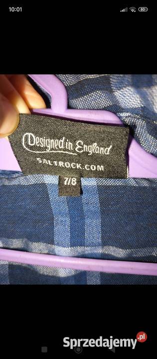 Markowa koszula chłopięca saltrock 78 lat Zwierzyniec sprzedam