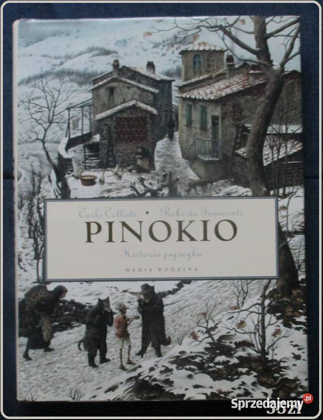 PINOKIO-Carlo Collodi / A4 / baśnie / bajki / Zarembina