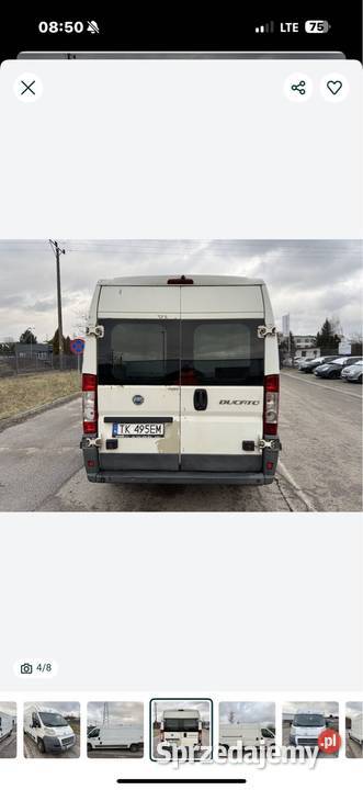 Fiat Ducato 23 Diesel 6 Biegow 120 Koni immobilizer Kielce