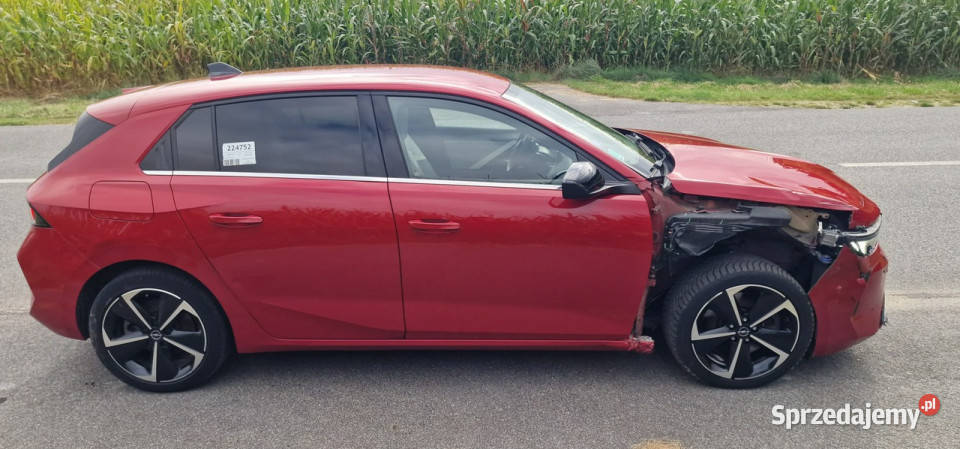 Opel Astra Hybrid 50tyskm L 2021 asystent pasa ruchu Opel Pleszew sprzedam