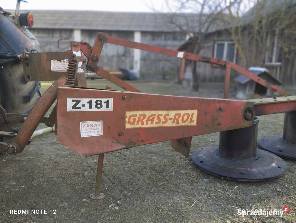 Kosiarka rotacyjna grass rol z181 lubelskie Lubartów
