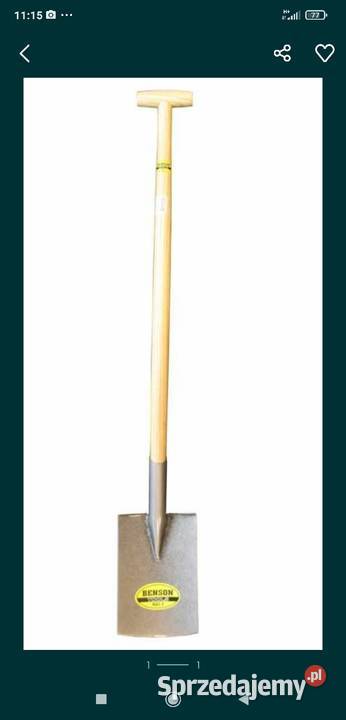 Łopata trzonek drewniany 1200 mm profi Kielce