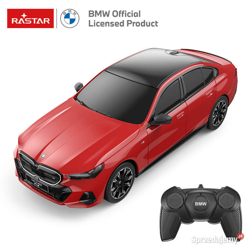 BMW i5 czerwony RC 124 Rastar 10180 Poznań sprzedam