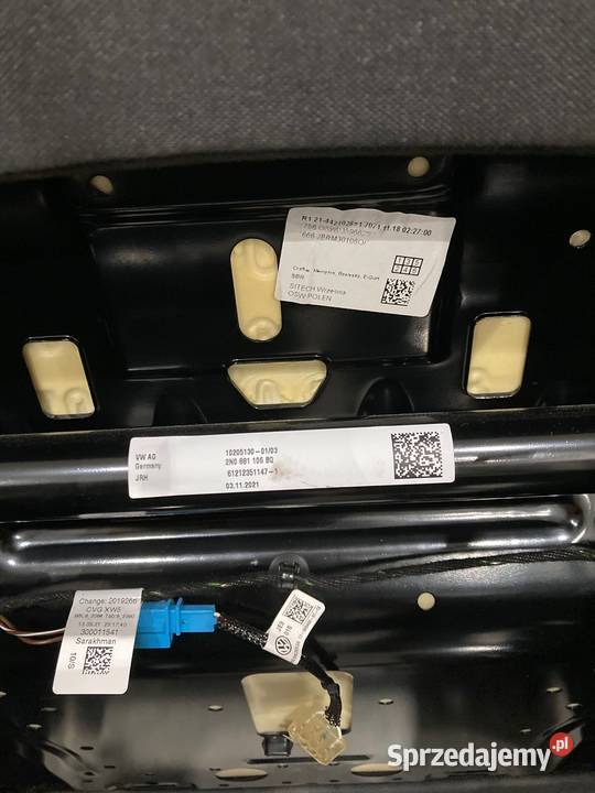 Siedzenie fotel kanapa przód pasażer VW Crafter dostawcze Białystok sprzedam