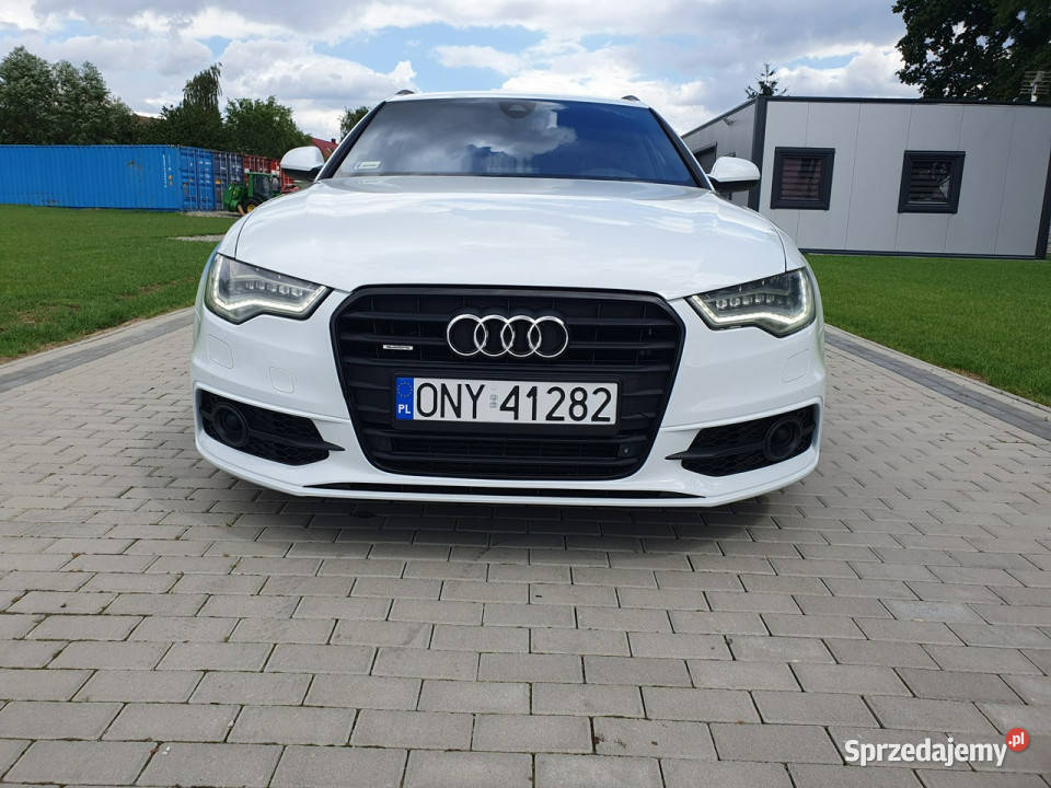 Audi A6 30 bitdi 313 S Line Full Ledy Bose Radar światła LED Strobice