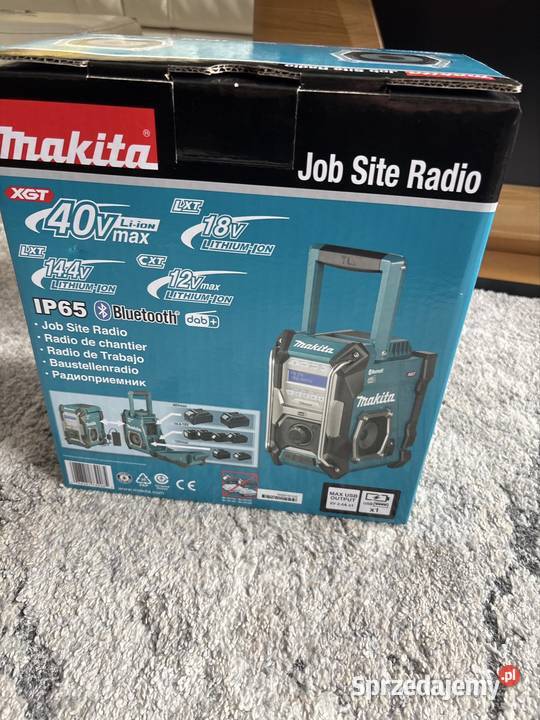 Makita Job Site Radio Bluetooth bez baterii wielkopolskie Poznań