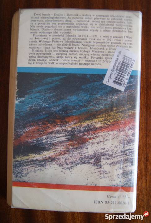 Walter Macken Palący wiatr Proza i poezja Parczew