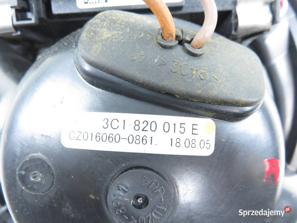 DMUCHAWA VW GOLF PLUS 3C1820015E 3C0907521 Dmuchawy