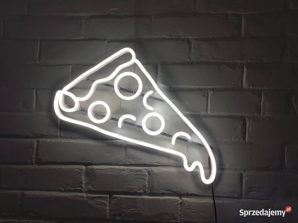Neon led Kawałek pizzy o wym 50x30 Chęciny