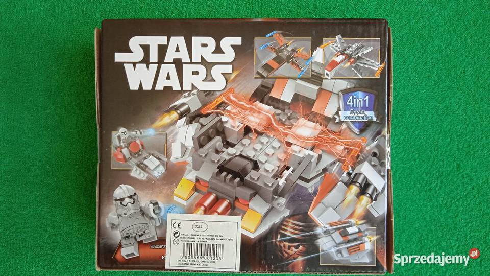 Klocki Loho Star Wars 62 elementy Nowe Warszawa