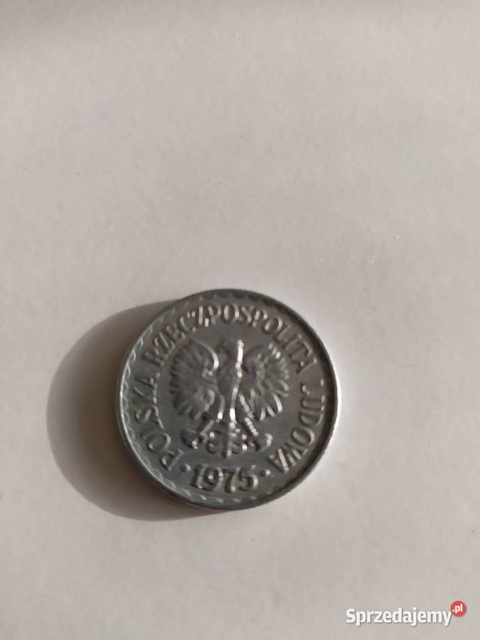 Moneta 1 b z PRL 1975 AL Numizmatyka Olecko