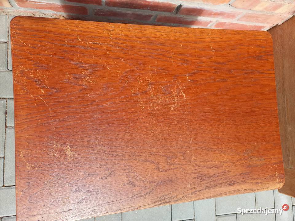 Stolik kawowy dębowy kwietnik Komplet stolików 3 Stoliki kawowe i ławy Gawroniec