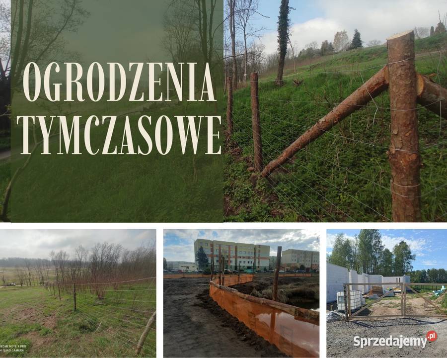 Siatka leśna Ogrodzenie tymczasowe Ogrodzenie Zielona Góra sprzedam