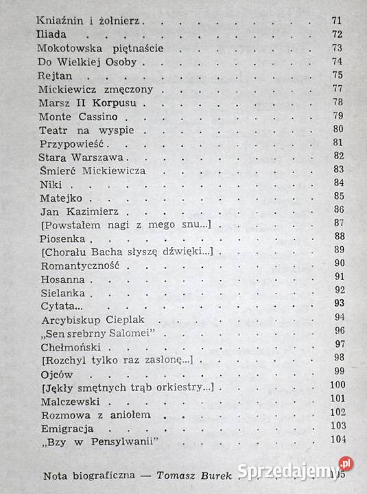 Poezje wybrane II Jan Lechoń Chełm