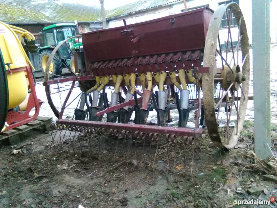 Siewnik zbożowy SHL konny do ciągnika nieuszkodzony Sadzenie/siewniki Nałęczów