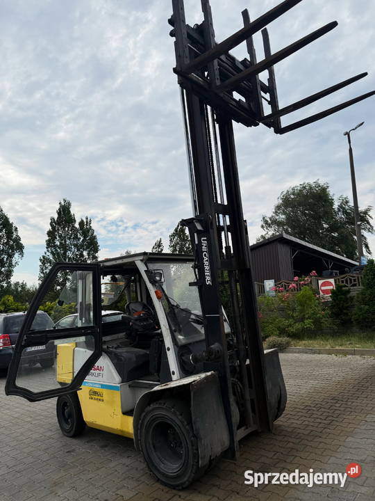 wózek widłowy NISSAN FD3540 diesel bliźniacze łódzkie Działoszyn