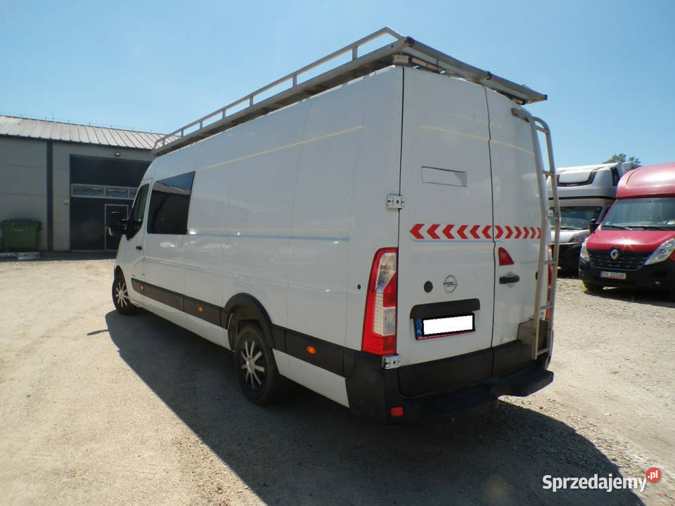Opel Movano L4 H2 brygadówka 7 osobowy blaszak Raszków