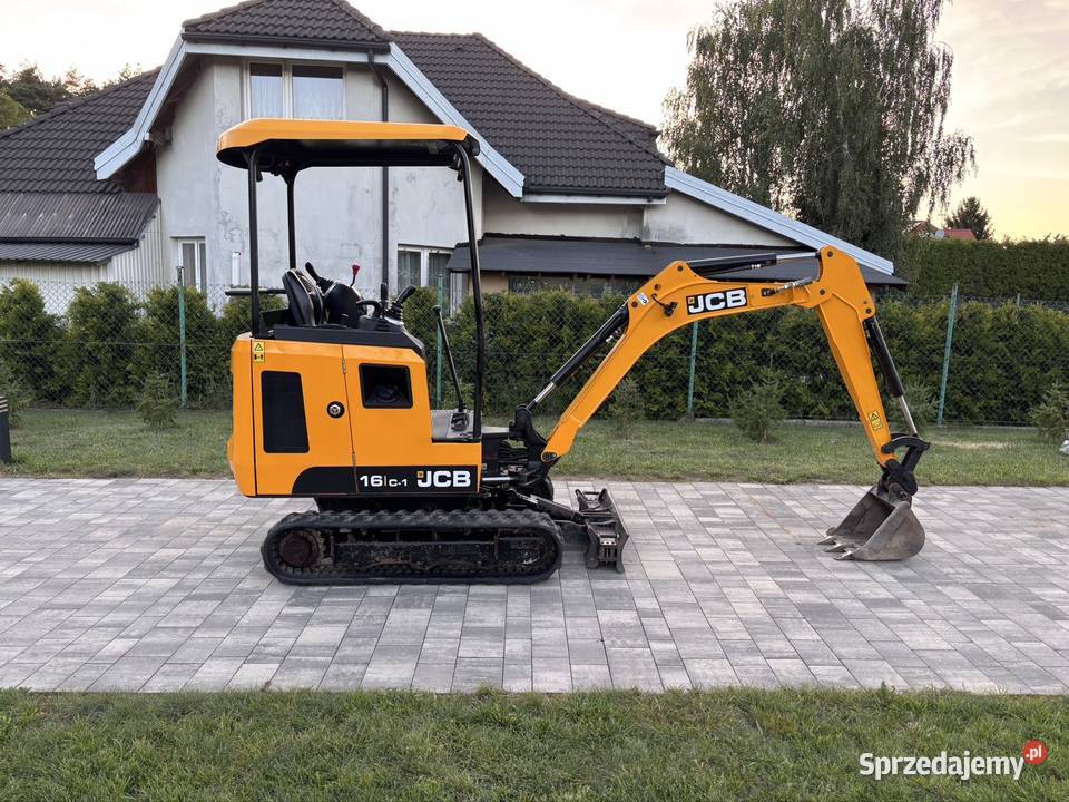 Minikoparka JCB 16c1 Głogowo