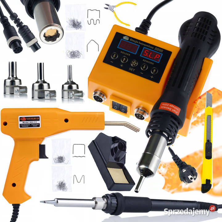 Stacja Lutownicza 2w1 Rosfix Orange Husky OH660 Lutownice